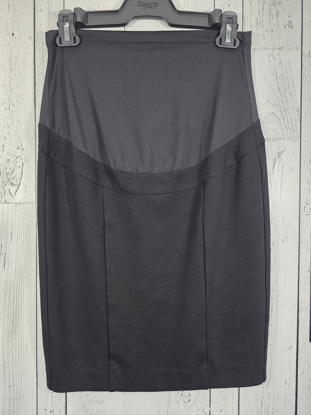 Stork & Babe Black Maternity Pencil Skirt Size Small, Workwear, Date Night